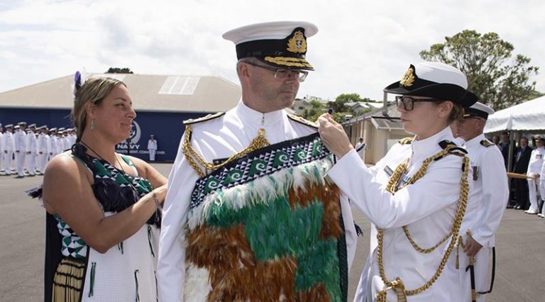 Royal New Zealand Navy S New Chief Contact Magazine