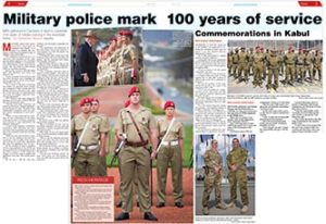 Military Police mark 100 years of service - CONTACT magazine