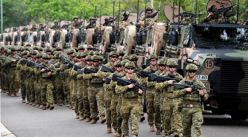 1RAR Parades Bushmasters – With More To Come - CONTACT Magazine