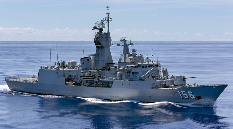 HMAS Toowoomba’s mileage is out of this world