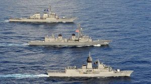 Arunta exercises with Japan, US in South China Sea - CONTACT magazine