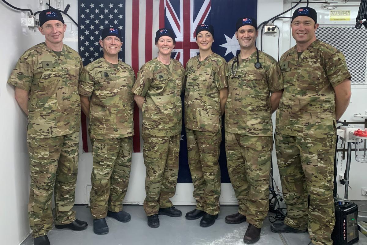 Medical team deployment a first for ADF - CONTACT magazine