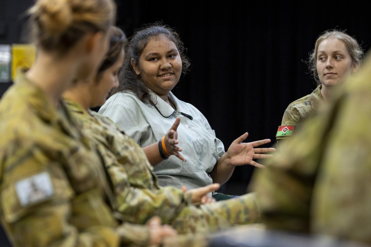 Army mentors help empower Indigenous students CONTACT magazine