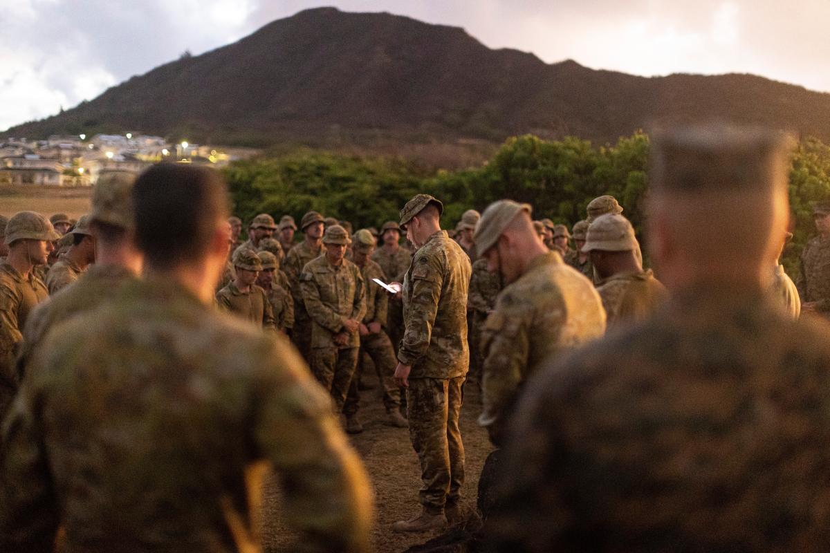 Partners pay respects at Battle of Samichon dawn service - CONTACT magazine