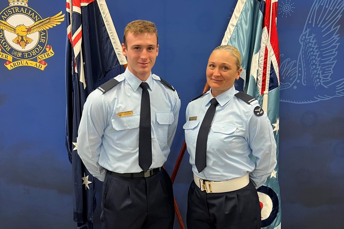 Mother and son join RAAF at same time CONTACT magazine