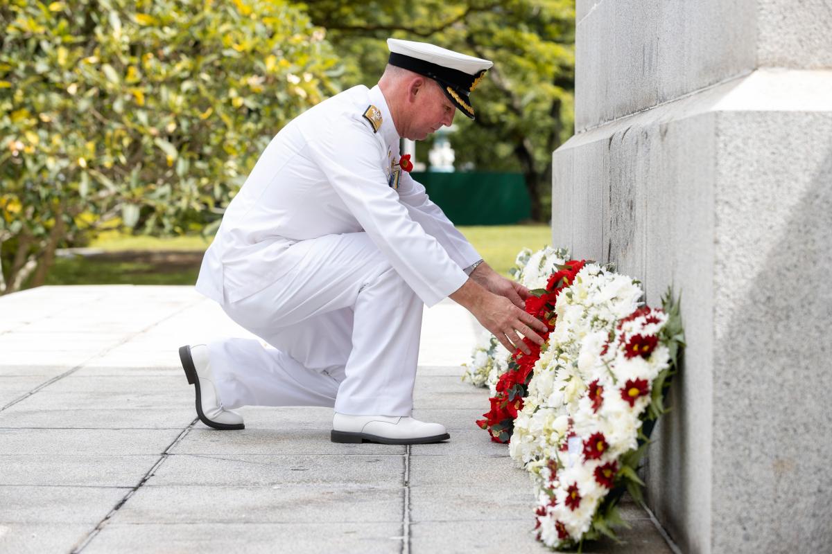 Remembrance Day in Singapore reinforces ties CONTACT magazine