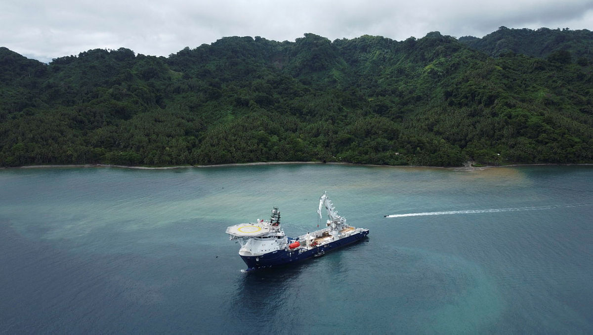 Island evacuation a first for support vessel CONTACT magazine