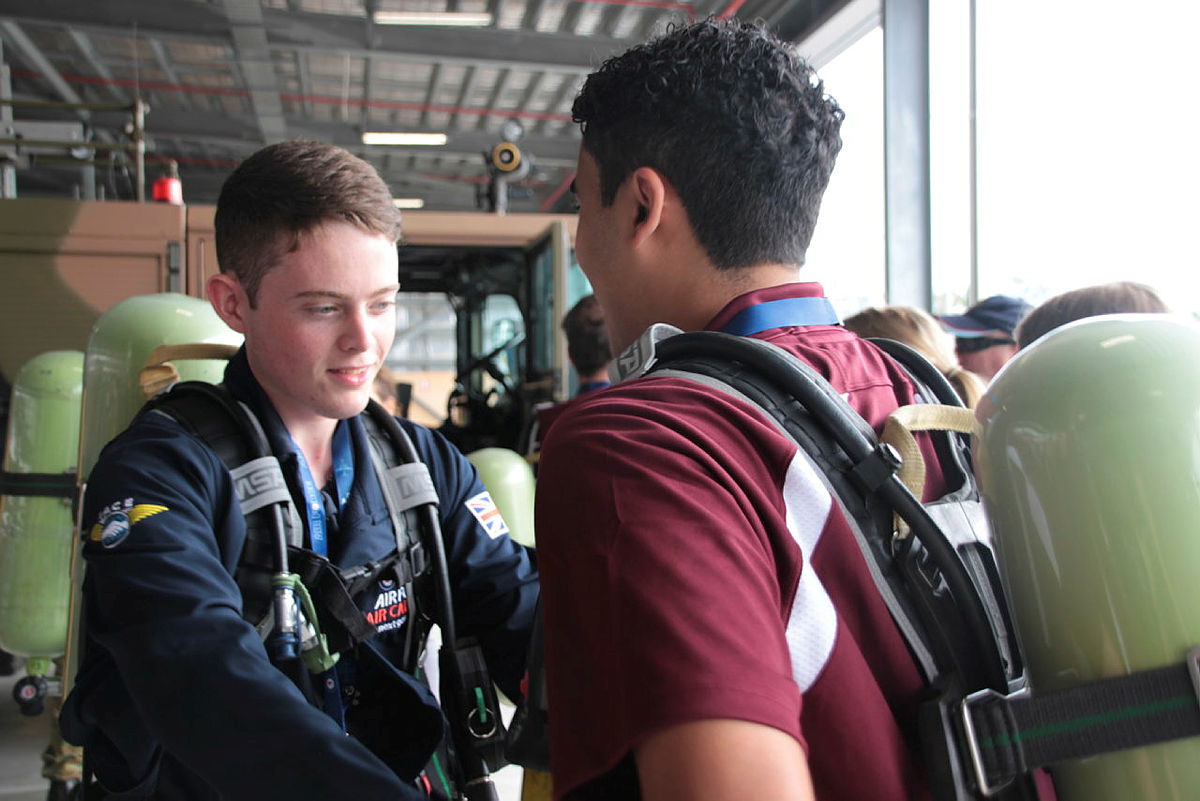 International Air Cadets' exchange at Amberley CONTACT magazine