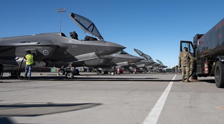 RAAF F 35s In US For Debut Red Flag Exercise CONTACT Magazine   Raaf F35 Redflag 24 1 768x426 