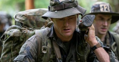 Australian Army soldier Sergeant Matthew Reid, of Combat Training Centre's Jungle Training Wing, participates in the French Foreign Legion Jaguar Course in Kourou, French Guiana. Story by Corporal Michael Rogers.