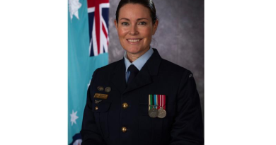 Squadron Leader Rebecca Trembath has been recognised for her outstanding contribution as the RAAF Security and Fire School’s Chief Instructor. Story by John Noble. Photo by Sergeant Peter Borys.