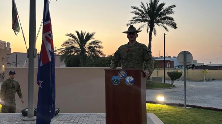 Army's Corporal Samuel Smith is grateful for the experience to deploy to Bahrain on Operation Manitou. Story by Lieutenant Ben Page.