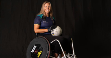 Warrior Games 2024 competitor Laura Reynell at the Australian Institute of Sport in Canberra, ACT. Story by Flying Officer Tina Langridge. Photo by Flight Sergeant Ricky Fuller.