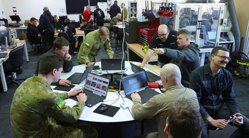 Personnel at the Army Logistics Training Centre use the MakerSpace workshop on Latchford Barracks. Story and photos by Warrant Officer Class 2 Max Bree.