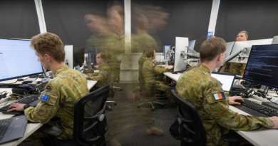 Australian Army cyber warfare specialists from 138 Signals Squadron, Simpson Barracks, Victoria.