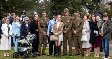 The Thom family at 1 Recruit Training Unit at RAAF Base Wagga. Story and photos by Corporal Jacob Joseph.