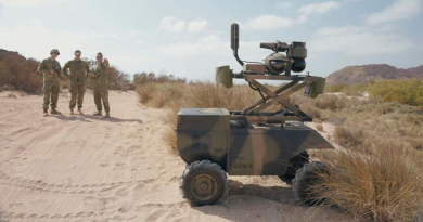 Australian Army soldiers trial an intelligence, surveillance and reconnaissance robot to observe and protect Australian borders in the Pilbara region. Story by Emma Kennedy.