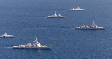 Navy ships conduct a multilateral cooperative activity during Exercise Kakadu off the coast of Darwin, NT. Photos by Leading Seaman Iggy Roberts.