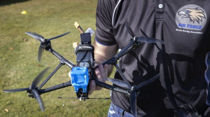 Figure 1. A racing drone used by the Air Force Drone Racing Association