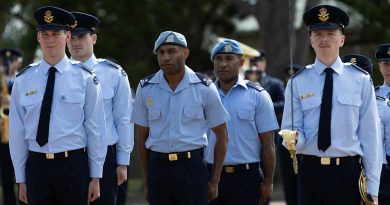 RAAF and PNG Defence Force graduates from the Initial Officer Course 05/24, at Officer Training School, RAAF Base East Sale, Victoria. Story by Flight Lieutenant Lily Lancaster. Photos by Leading Aircraftwoman Mikaela Fernlund.