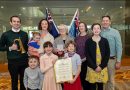 Veteran’s family accept award