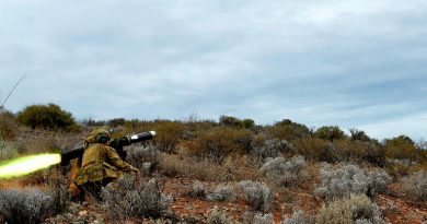 Soldiers fire a Javelin weapon system during the Direct Fire Support Weapons course. Story by Captain Adrienne Goode. Photo by Sergeant Peng Zhang.