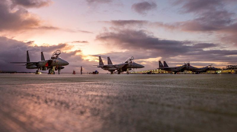 Republic of Singapore Air Force F-15SG aircraft at RAAF Base Pearce. Story and photos by Flying Officer Michael Thomas.