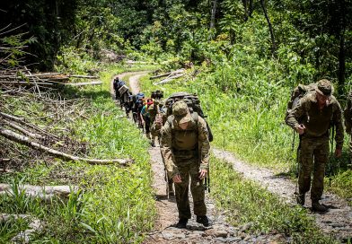 Walking in the footsteps of their forefathers