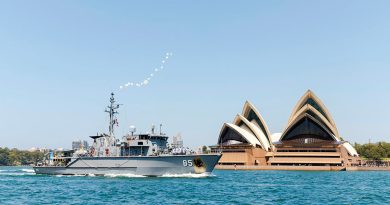 HMAS Gascoyne II makes its final entry into Sydney Harbour prior to decommissioning. Story by Sub-Lieutenant Brandan Clothier. Photos by Leading Seaman Daniel Goodman.