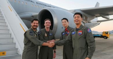 Members of the Royal Australian Air Force's 33 Squadron meet their counterparts from the Republic of Korea Air Force at Gimhae Air Base during Exercise Freedom Flag 24-1. Story by Squadron Leader Eamon Hamilton.