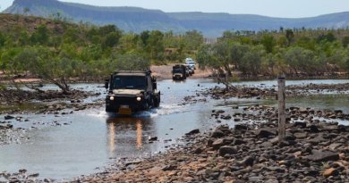 75 Squadron led a 10-day G-Wagon training course along the rugged Gibb River Road. Story by Sergeant Matthew Bickerton. Photos by Leading Aircraftman Lloyd Burbage.