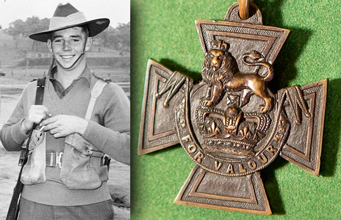 The Victoria Cross for Australia was awarded to the late Private Richard Norden.