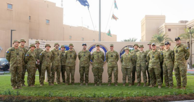 ADF personnel deployed on Operation Manitou, at Naval Support Activity in Bahrain. Story by Corporal Michael Rogers. Photo by Lance Corporal Andrew Shaw.