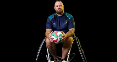 Invictus Games 2025 Team Australia competitor Dane Greenstreet. Story by Flying Officer Tina Langridge. Photo by Flight Sergeant Christopher Dickson.