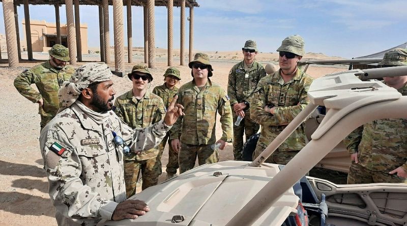 The Foreign Forces Desert Immersion Course instructs military personnel in Bedouin culture and desert tactics, techniques and procedures. Story by Flight Lieutenant Sharon Aldrich.