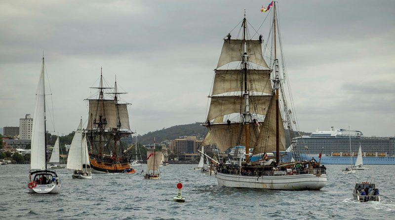 The Parade of Sail through the River Derwent marks the opening of the Royal Hobart Regatta 2025 in Tasmania. Story by Lieutenant Marcus Middleton. Photos by Petty Officer Christopher Szumlanski.