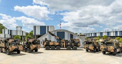 The delivery of the last trucks in the Land 121 medium heavy vehicle program are received. Story by Eamon McCaughan.