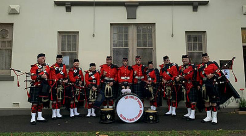 The Rats of Tobruk memorial band members at the Rats hall in Melbourne. Story by Corporal Luke Bellman.