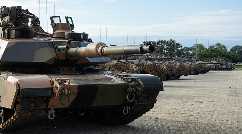2nd Cavalry Regiment welcome its second tank squadron at the T4 (D Squadron) Raising Ceremony at Lavarack Barracks, Townsville, Queensland. Photo by Private Jessica Gray.