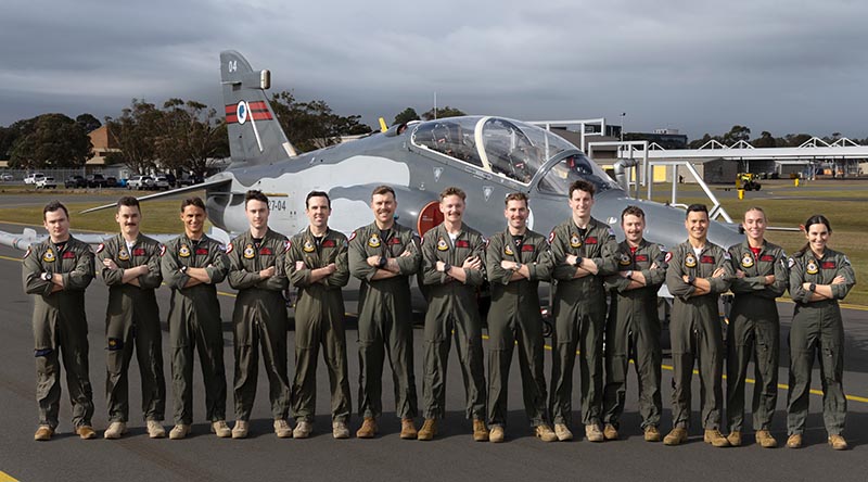 The latest cohort of Royal Australian Air Force pilots graduate from 76 Squadron Introductory Fighter Course at RAAF Base Williamtown, NSW. Story by Flight Lieutenant Grace Casey-Maughan. Photos by Leading Aircraftman Kurt Lewis.