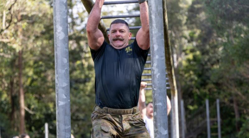 Soldiers from Land Warfare College participate in the 2025 Canungra Combat Challenge alongside civilian teams to raise money for Legacy. Story by Major Dan Mazurek. Photo by Sergeant Lisa Stone.