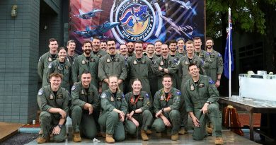 Members of the Royal Australian Air Force’s 1 Squadron at the opening ceremony of Exercise Thai Boomerang 2025. Story by Flight Lieutenant Matthew Edwards. Photos by Leading Aircraftwoman Aiesha White-Kratz.