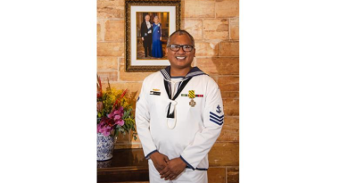 Leading Seaman Ernesto Sanchez is the first Navy photographer awarded a Conspicuous Service Cross, acknowledging his dedication to capturing the stories of Australia's military personnel through imagery. Story by Leading Seaman Nadav Harel. Photo supplied.
