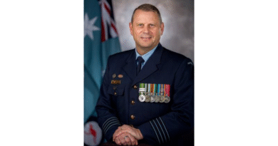 Official portrait of Royal Australian Air Force Group Captain Phillip Godfrey, Director of Senior Officer Management. Story by Flight Lieutenant Jody Blakeley. Photo by Sergeant Rodney Welch.