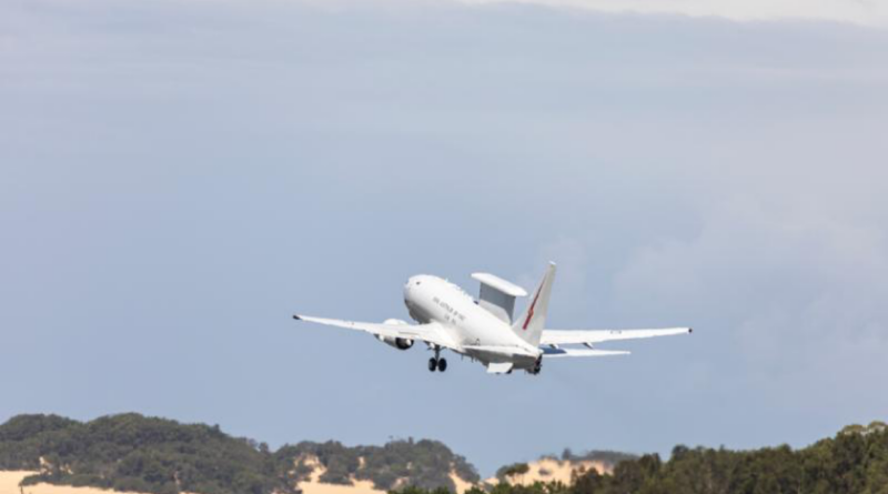 Australia has deployed a Wedgetail to the Gulf. Photo by Leading Aircraftman Stewart Gould.
