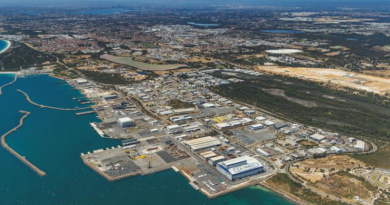 Aerial imagery of Henderson, Western Australia. Story by Meggan Pigram. Photo by Ventia.