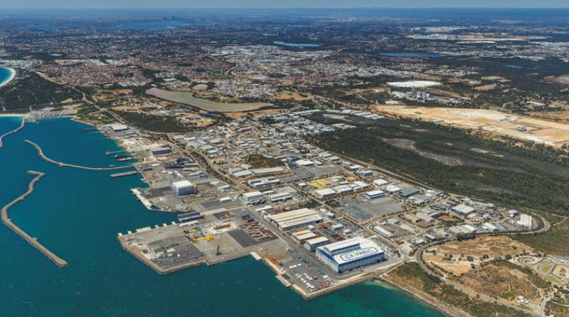 Aerial imagery of Henderson, Western Australia. Story by Meggan Pigram. Photo by Ventia.