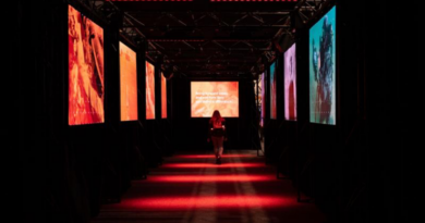 The Tunnel display at the More, Together Awards and Summit Awards at a previous Australian Defence Science Technology and Research Summit. Story by Rachelle Todd. Photo by Navin Chandra.