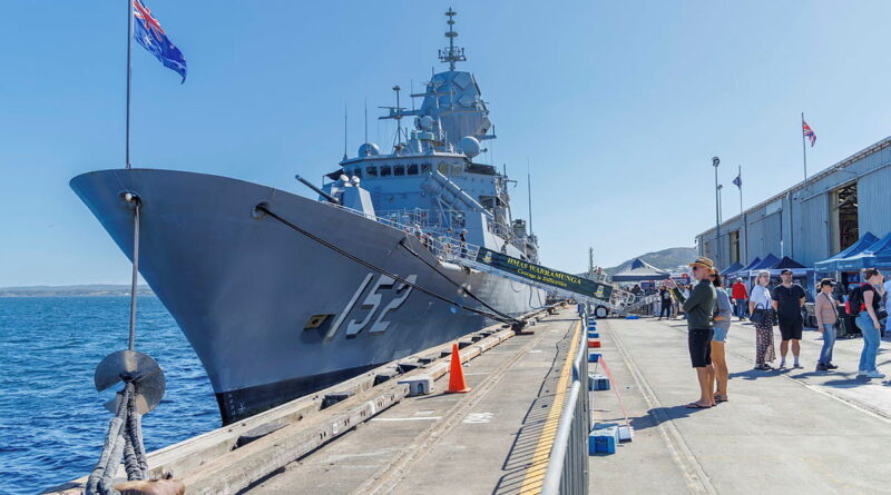 HMAS Warramunga opens up to the public during the PortFest open day in Albany, WA. Story by Sub-Lieutenant Keigan Gunther. Photos by Leading Seaman Shaun Chatfield.