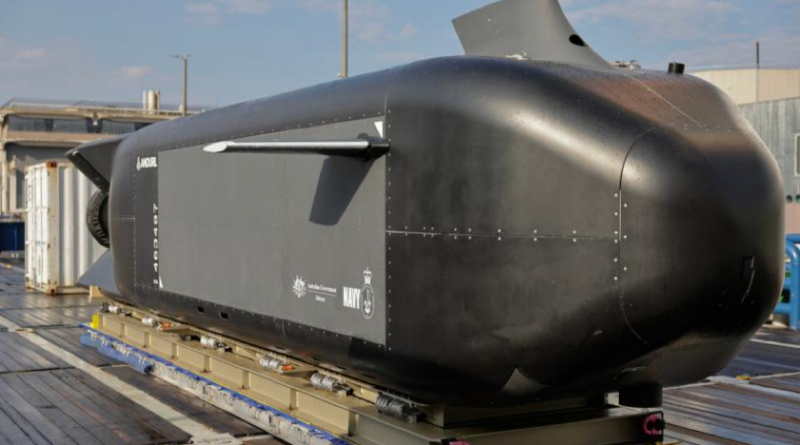 The Ghost Shark is one of the uncrewed systems the Maritime Autonomous Systems Unit will operate. Story by Lieutenant Dylan Thinee. Photo by Rodney Braithwaite.